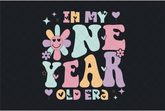 1 Birthday Girl Graphics & T-Shirt Designs