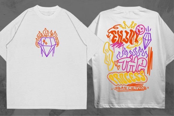 Graffiti Urban Quote Graphics for T-Shirt Designs