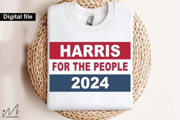 Harris for the People 2024 SVG: Graphics & T-Shirt Designs