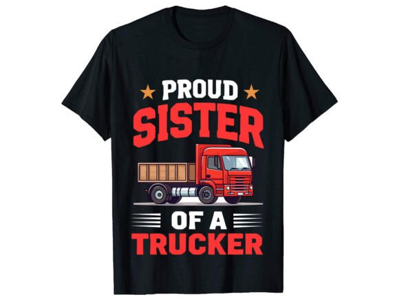 Proud Sister T-Shirt Design